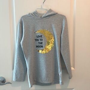 Peace Love World Hoodie Sweatshirt Size 14